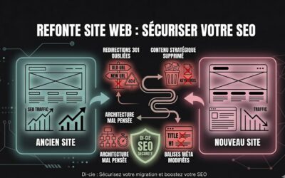 Refonte de site web : Les erreurs SEO qui ruinent votre trafic (et comment les éviter)